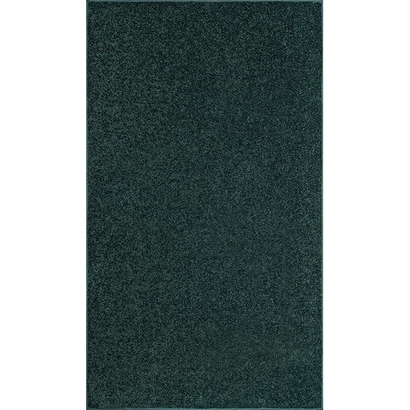Ambiant Broadway Collection Pet Friendly Area Rugs Forest Green - 2' x 4'
