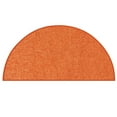 thumbnail image 1 of Ambiant Broadway Collection Pet Friendly Area Rugs Orange - 42" x 84" Half Round, 1 of 4