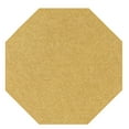 thumbnail image 1 of Ambiant Broadway Collection Pet Friendly Area Rugs Yellow - 8' Octagon, 1 of 4