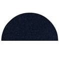 thumbnail image 1 of Ambiant Broadway Collection Solid Color Area Rugs Navy - 20" x 40" Half Round, 1 of 4