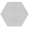 thumbnail image 1 of Ambiant Broadway Collection Solid Color Area Rugs Off White - 3' Hexagon, 1 of 4