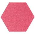 thumbnail image 1 of Ambiant Broadway Collection Solid Color Area Rugs Pink - 6' Hexagon, 1 of 4