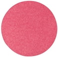 thumbnail image 1 of Ambiant Broadway Collection Solid Color Area Rugs Pink - 8' Round, 1 of 4