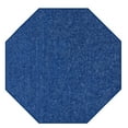 thumbnail image 1 of Ambiant Broadway Collection Solid Color Area Rugs Royal - 3' Octagon, 1 of 4