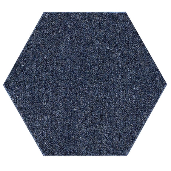 Ambiant Galaxy Way Kids Favorite Indoor Outdoor Area Rug Petrol Blue - 12' Hexagon
