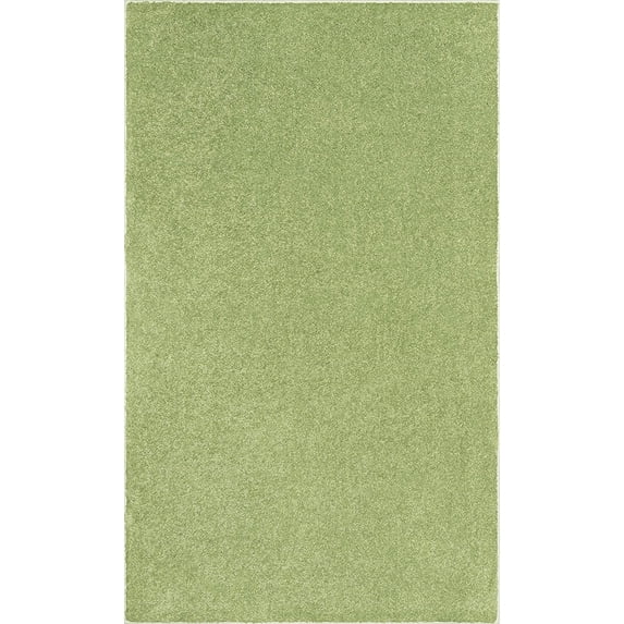 Ambiant Galaxy Way Kids Favourite Area Rugs Lime Green - 4' x 6'