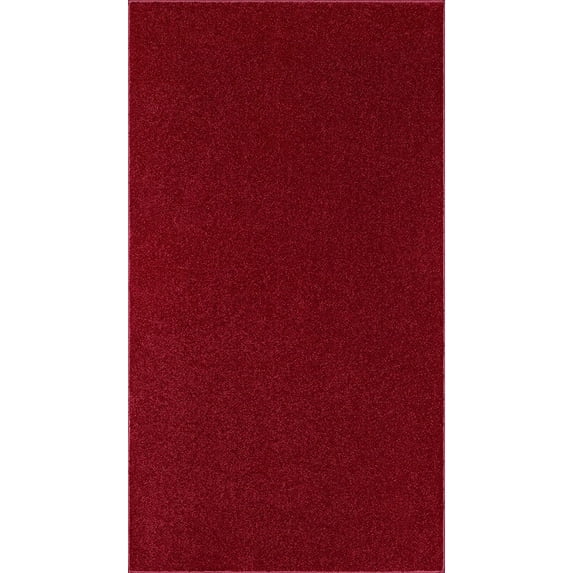 Ambiant Galaxy Way Pet Friendly Area Rugs Burgundy - 1.5' x 2.25'