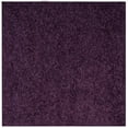 thumbnail image 1 of Ambiant Broadway Collection Solid Color Area Rugs Purple - 4' Square, 1 of 4