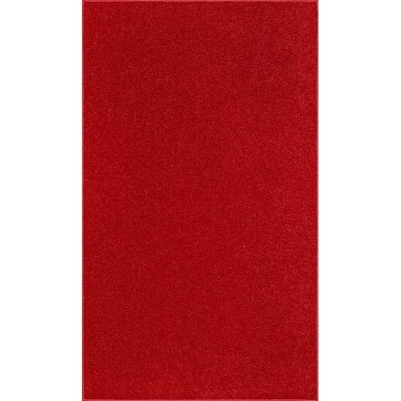 Ambiant Galaxy Way Pet Friendly Area Rugs Red - 2' x 8'