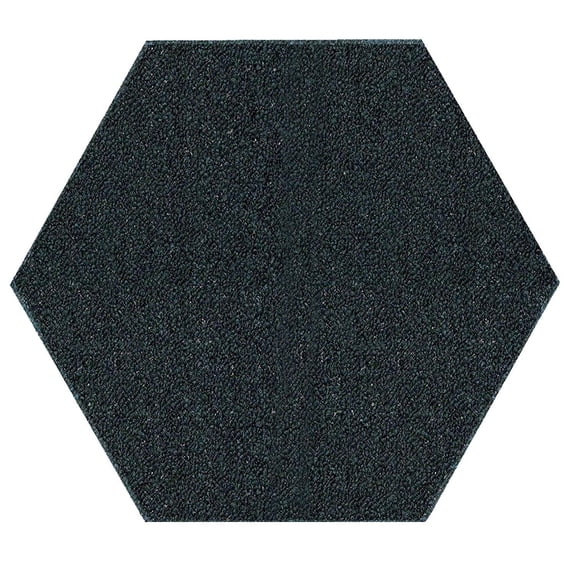 Ambiant Galaxy Way Pet Friendly Indoor Outdoor Area Rug Dark Green - 9' Hexagon
