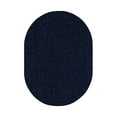 thumbnail image 1 of Ambiant Galaxy Way Solid Color Area Rugs Navy - 5' x 8' Oval, 1 of 4