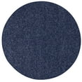 thumbnail image 1 of Ambiant Galaxy Way Solid Color Area Rugs Petrol Blue - 3' Round, 1 of 4