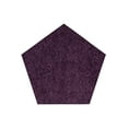 thumbnail image 1 of Ambiant Kids Solid Color Area Rugs Purple - 6' Pentagon, 1 of 4