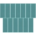 thumbnail image 1 of Ambiant Kids Solid Color Area Rugs Teal - 8" x 24" Stair Treads (Set Of 13), 1 of 2