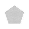 thumbnail image 1 of Ambiant Pet Friendly Solid Color Area Rugs Off White - 7' Pentagon, 1 of 4