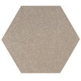 thumbnail image 1 of Ambiant Saturn Collection Pet Friendly Area Rugs Beige - 6' Hexagon, 1 of 4
