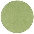 thumbnail image 1 of Ambiant Saturn Collection Pet Friendly Area Rugs Lime Green - 7' Round, 1 of 4