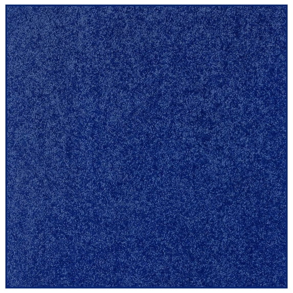 Ambiant Saturn Collection Pet Friendly Area Rugs Neon Blue - 4' Square