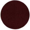 thumbnail image 1 of Ambiant Saturn Collection Pet Friendly Indoor Outdoor Area Rug Burgundy - 2' Round, 1 of 5