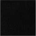 thumbnail image 1 of Ambiant Saturn Collection Solid Color Area Rugs Black - 7' Square, 1 of 4
