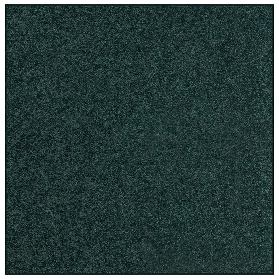 Ambiant Solid Color Indoor Area Rugs Forest Green - 5' Square