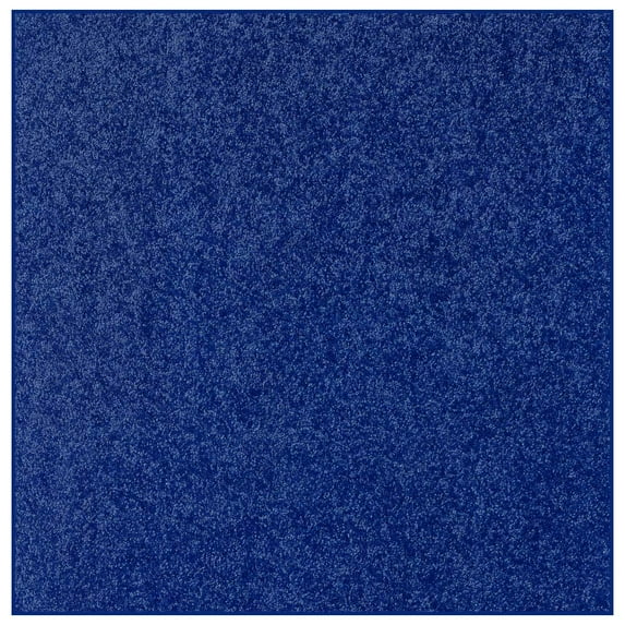 Ambiant Solid Color Indoor Area Rugs Neon Blue - 4' Square