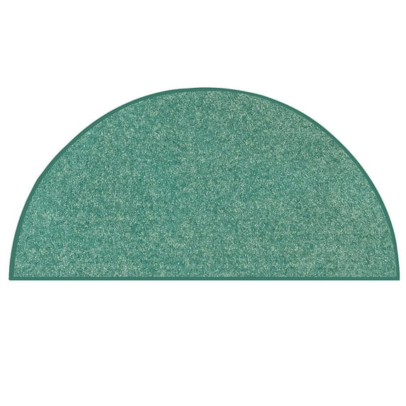 Ambiant Starwars Collection Pet Friendly Area Rugs Teal - 72" x 144" Half Round