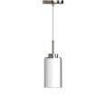 thumbnail image 1 of Sunshine Lighting B3167015 Ambiate Sofia Brushed Nickel Modern Pendant Light Fixture E26 Base - 40W - Gray, 1 of 5