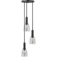 thumbnail image 1 of Sunshine Lighting B3167023 Ambiate Talia Trio Linear Pendant Light Fixture, Black - E26 Base - 40W, 1 of 6