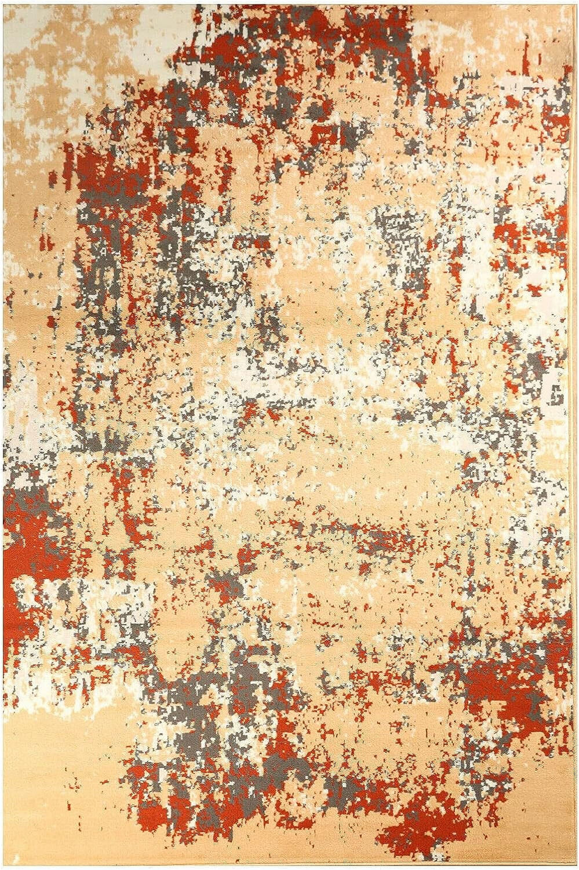 Ambient Rugs Accent Rug - 2 ft. x 4 ft., Beige, Indoor Rug with ...