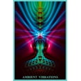 thumbnail image 1 of Ambient Vibrations Psychedelic Trippy Art Cool Wall Decor Art Print Poster 24x36, 1 of 5