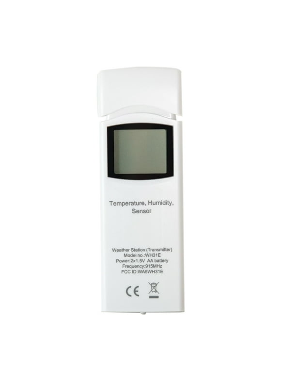 Ambient Weather WH31E Sensor for WS-0265, WS-2000, WS-3000 and ObserverIP Series Weather Stations