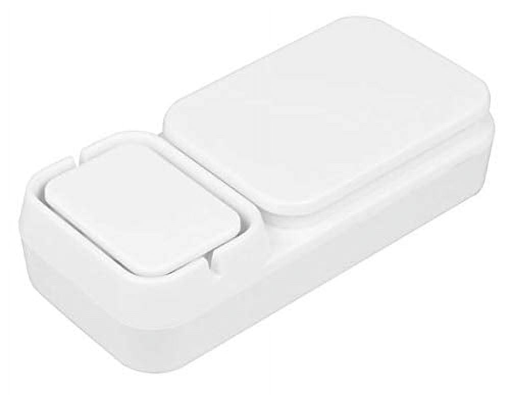 Compact White Battery-Powered Adjustable Leak Detector