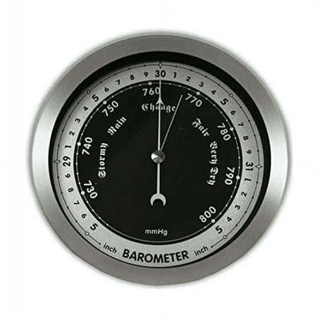 Ambient Weather WS-152B 6" Contemporary Barometer