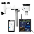thumbnail image 1 of Ambient Weather WS-1965 Residential Wi-Fi Weather Station with 9-Function Color Display, 1 of 9