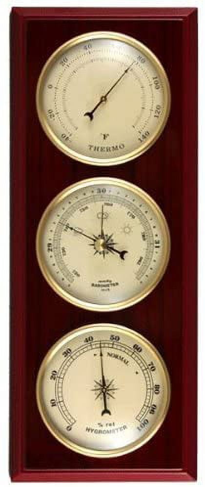 VT Weatherstation Outdoor thermometer/hygrometer Living Finish Brass - H.N.  Williams