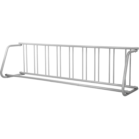 Ambifirner 111" Length Floor Bike Rack, 9 Holders All-Steel Grid Bike Rack, Single-Side Storage Stand for Garages Streets Yards