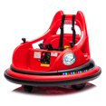thumbnail image 1 of Ambifirner 12V Bumper Car :Bumper Car W/Remote Control, Electric Ride On Car with LED Lights & 360 Degree Spin, Bluetooth, Anti-Collision Padding 5-Point Safety Belt, Red, 1 of 9
