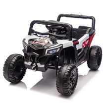 Ambifirner 12V Kids Ride-On UTV with 2.4G Parent Remote, Swing Function & Slow Start, Front Shock Absorbers for Ages 3-5