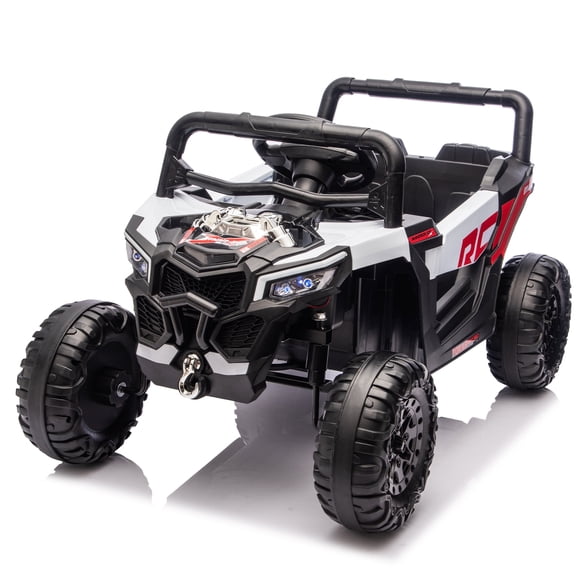 Ambifirner 12V Kids Ride-On UTV with 2.4G Parent Remote, Swing Function & Slow Start, Front Shock Absorbers for Ages 3-5