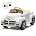 thumbnail image 1 of Ambifirner 12v Kids Ride On Truck Car W/Parents Control,Electric Car For Kid,Vintage Modeling,3 Speeds,Led Lights,Bluetooth,Usb, Speeds Up To 4.35 Km/H, 1 of 9