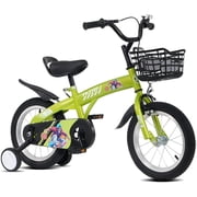Ambifirner 12" Urban Bike with V-Brake & Streamer Bike with Removable Training Wheels