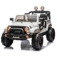 thumbnail image 1 of Ambifirner 2 Seater 24V Kids Ride on Truck Car for Girls, Electric Off-Road Vehicles w/Forward and Reverse Functions, 2WD SUV w/Parent Remote Control,Battery Powered Truck for Toddlers Girls, 1 of 7