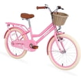 thumbnail image 1 of Ambifirner 20” Freestyle Fixed Gear Bike with Basket & V-Brakes Alloy Frame​​, 1 of 8