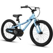 Ambifirner 16 20 Inch Bike , Road Bike Single Speed Coaster/V-Brake Included, Adjustable Saddle - Pink, Blue, Black