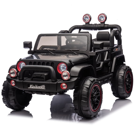 Ambifirner 24V Kids Ride-On Car with Parent Remote Control, 20" Wide Seat & Trunk Storage, 2WD, 2.5-4MPH for Ages 3-8
