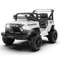 thumbnail image 1 of Ambifirner 24V Ride on Car for Kids: 2 Seats Electric UTV for Boys Girls, 3 Speeds Off Road Truck with LED lights Remote Control, Music USB Bluetooth, 1 of 8