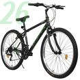 thumbnail image 1 of Ambifirner 26 Inch Adult Mtb Bicycles: 21-Speed Gears With V-Brakes, Carbon Steel Frame, Adult Teen Off-Road Bike For Women And Men, 1 of 8