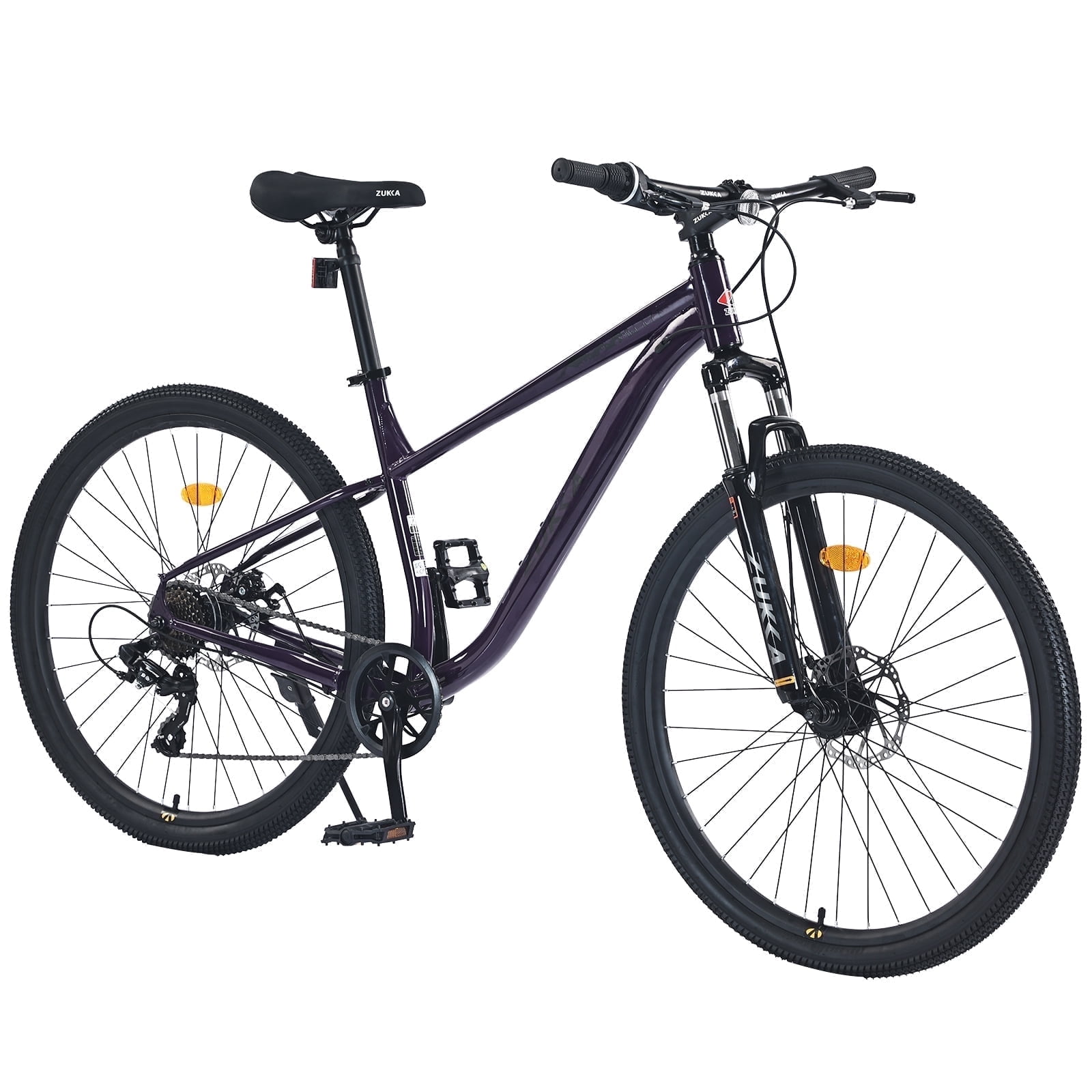 Ambifirner 27 inch Men Mountain Bike - 8-Speed Gear System & Wanda All-Terrain Tires - 85% Pre-Built Cycling Bike
