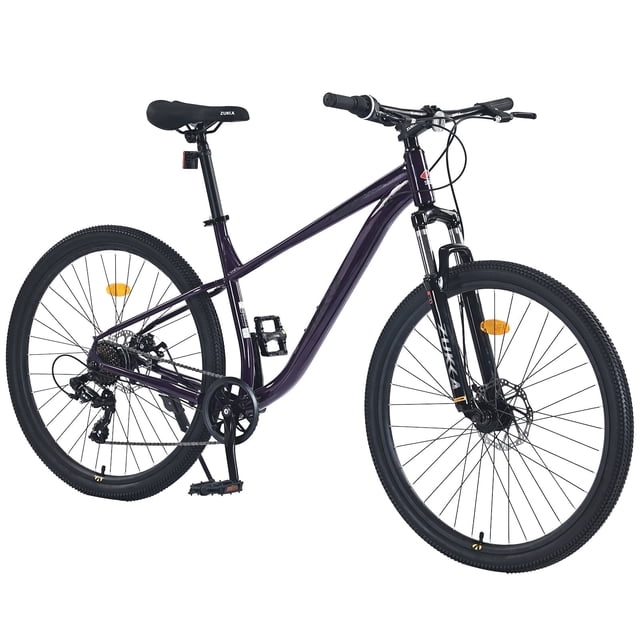 Ambifirner 27 inch Men Mountain Bike - 8-Speed Gear System & Wanda All-Terrain Tires - 85% Pre-Built Cycling Bike